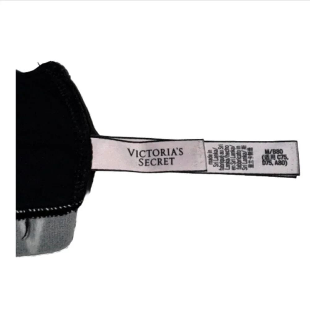 Victoria's Secret Black and White Bralette